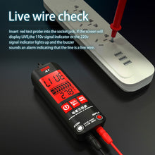 Load image into Gallery viewer, BSIDE A1 Mini Multimeter LCD Digital Tester Voltage Detector 2000 Counts DC/AC Voltage Frequency Resistance NCV True RMS Meter Continuity Live
