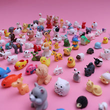 Load image into Gallery viewer, 5PCS Mini Simulation Animal Blind Box Cute Resin Ornaments Surprise Figures Toy Fake Candy Guess Blind Bag For Kids Gifts
