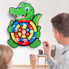 Load image into Gallery viewer, 1set Montessori Dart Board Target Children Throwing Sticky Ball Dartboard Toy For Parent-child Sports Children 4-6 Years Shooting Game Birthday Gifts
