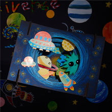 Load image into Gallery viewer, DIY Vast Starry Sky Craft Toy Lovely Dinosaur Interactive Toys Creative Kids Handmade Educational Arts and Crafts For Children
