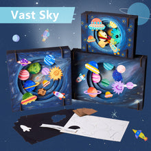 Load image into Gallery viewer, DIY Vast Starry Sky Craft Toy Lovely Dinosaur Interactive Toys Creative Kids Handmade Educational Arts and Crafts For Children
