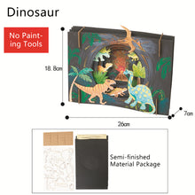 Load image into Gallery viewer, DIY Vast Starry Sky Craft Toy Lovely Dinosaur Interactive Toys Creative Kids Handmade Educational Arts and Crafts For Children
