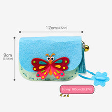 Load image into Gallery viewer, Children Handmade DIY Cloth Crossbody Bag Craft Kits Toy Non-woven Felt Bag Toys Montessori Aids Early Education for Kids Xmas Gift
