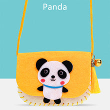 Load image into Gallery viewer, Children Handmade DIY Cloth Crossbody Bag Craft Kits Toy Non-woven Felt Bag Toys Montessori Aids Early Education for Kids Xmas Gift
