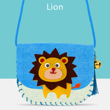 Load image into Gallery viewer, Children Handmade DIY Cloth Crossbody Bag Craft Kits Toy Non-woven Felt Bag Toys Montessori Aids Early Education for Kids Xmas Gift
