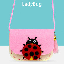 Load image into Gallery viewer, Children Handmade DIY Cloth Crossbody Bag Craft Kits Toy Non-woven Felt Bag Toys Montessori Aids Early Education for Kids Xmas Gift
