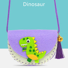 Load image into Gallery viewer, Children Handmade DIY Cloth Crossbody Bag Craft Kits Toy Non-woven Felt Bag Toys Montessori Aids Early Education for Kids Xmas Gift
