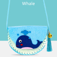 Load image into Gallery viewer, Children Handmade DIY Cloth Crossbody Bag Craft Kits Toy Non-woven Felt Bag Toys Montessori Aids Early Education for Kids Xmas Gift
