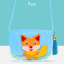 Load image into Gallery viewer, Children Handmade DIY Cloth Crossbody Bag Craft Kits Toy Non-woven Felt Bag Toys Montessori Aids Early Education for Kids Xmas Gift
