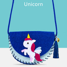 Load image into Gallery viewer, Children Handmade DIY Cloth Crossbody Bag Craft Kits Toy Non-woven Felt Bag Toys Montessori Aids Early Education for Kids Xmas Gift
