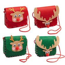 Load image into Gallery viewer, Children Handmade DIY Cloth Crossbody Bag Craft Kits Toy Non-woven Felt Bag Toys Montessori Aids Early Education for Kids Xmas Gift
