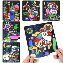 Load image into Gallery viewer, DIY Cartoon Magic Transfer Painting Crafts for Kids Arts Crafts Toys Children Creative Educational Learning Drawing Toys
