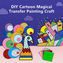 Load image into Gallery viewer, DIY Cartoon Magic Transfer Painting Crafts for Kids Arts Crafts Toys Children Creative Educational Learning Drawing Toys
