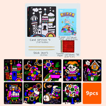 Load image into Gallery viewer, DIY Cartoon Magic Transfer Painting Crafts for Kids Arts Crafts Toys Children Creative Educational Learning Drawing Toys
