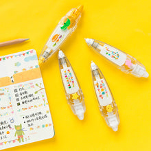 Load image into Gallery viewer, Cartoon Floral Sticker Tape Pen Kids Stationery Notebook Diary Decoration Tapes Label Sticker Paper Decor for Children Toy
