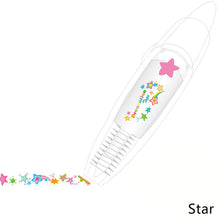Load image into Gallery viewer, Cartoon Floral Sticker Tape Pen Kids Stationery Notebook Diary Decoration Tapes Label Sticker Paper Decor for Children Toy
