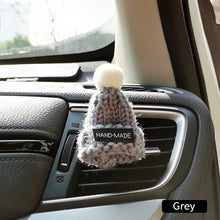 Load image into Gallery viewer, Handmade Hat Shape Air Freshener Ornaments Car Air Outlet Aromatherapy Essential Oils Diffuser Fragrance Car Decor Accessories
