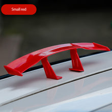 Load image into Gallery viewer, Universal Car Mini Tail Wing Carbon Fiber Look Mini Modified Tail Wings Model Auto Rear Spoiler Decoration Car Accessories
