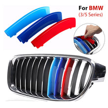Load image into Gallery viewer, 3pcs/Set M Power Car Racing Front Grille Trim Strips For BMW E46 E90 E91 E92 E93 F30 E60 E61 F10 G30 G20 F07 F11 F18 Performance
