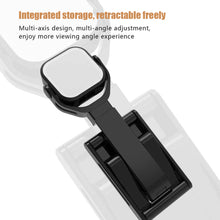 Load image into Gallery viewer, Mobile Phone Bracket Fill Light Portable Telescopic Multi-function LED light For Live Phone Photo Video Vlog
