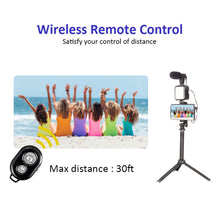 Load image into Gallery viewer, Camera Fill Light Microphone Mobile Phone Clip Multi-function Tripod Live Photography Multi-scene Applicable Tripod
