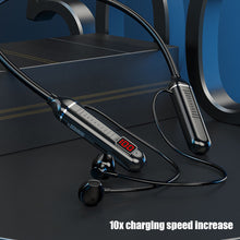 Load image into Gallery viewer, Wireless Earphones Bluetooth 5.3 Neckband Headphones Gaming Power Display HIFI Headset TWS Earbuds With Mic Support TF Card
