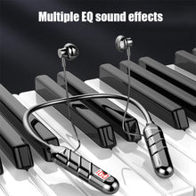 Load image into Gallery viewer, Wireless Bluetooth Earphones Neckband Headphone Magnetic LED HIFI Waterproof Sport Noise Cancel Earbuds With Mic Support TF Card
