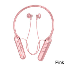 Load image into Gallery viewer, Wireless Bluetooth Earphones Neckband Headphone Magnetic LED HIFI Waterproof Sport Noise Cancel Earbuds With Mic Support TF Card
