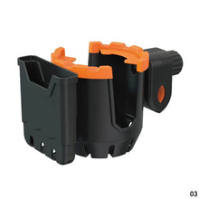 Load image into Gallery viewer, Universal Motorcycle 2 in 1 Cup Phone Holder for Stroller Bike Non-Slip Drink Water Bottle Holder with Phone Storage Mount
