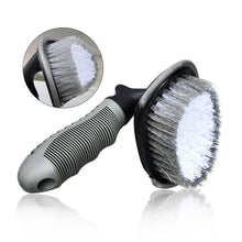 Load image into Gallery viewer, Car Wash Cleaning Brush Beauty Wheel Hub Gap Cleaning Tool Brush T-bend Handle Brush Special Tire Brush

