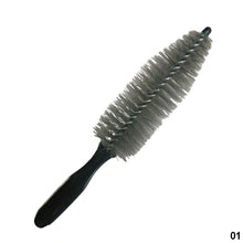 Load image into Gallery viewer, Car Wash Cleaning Brush Beauty Wheel Hub Gap Cleaning Tool Brush T-bend Handle Brush Special Tire Brush
