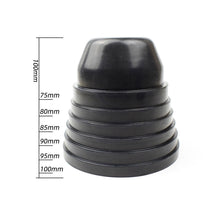 Load image into Gallery viewer, 1PC Car LED Headlight Rubber Dust Collector Rubber Cover Sealing Cover Cap Rubber Seal Cap Anti Dust Cover 75-100mm
