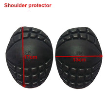 Load image into Gallery viewer, 5Pcs Removable Motorcycle Riding Shoulder Elbow Back Protector Pad Set Built-in Motorcycle Racing Guard Accessories
