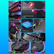 Load image into Gallery viewer, Ergonomic Wired Gaming Mouse USB Computer Mouse Gaming RGB Mause Gamer Mouse 6 Button LED Silent Mice for PC Laptop
