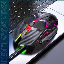 Load image into Gallery viewer, Ergonomic Wired Gaming Mouse USB Computer Mouse Gaming RGB Mause Gamer Mouse 6 Button LED Silent Mice for PC Laptop
