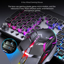 Load image into Gallery viewer, Ergonomic Wired Gaming Mouse USB Computer Mouse Gaming RGB Mause Gamer Mouse 6 Button LED Silent Mice for PC Laptop
