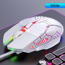 Load image into Gallery viewer, Ergonomic Wired Gaming Mouse USB Computer Mouse Gaming RGB Mause Gamer Mouse 6 Button LED Silent Mice for PC Laptop
