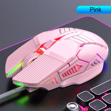 Load image into Gallery viewer, Ergonomic Wired Gaming Mouse USB Computer Mouse Gaming RGB Mause Gamer Mouse 6 Button LED Silent Mice for PC Laptop
