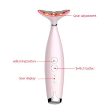 Load image into Gallery viewer, RF Neck Face Beauty Device EMS Lifting Neck Wrinkles Remover LED Photon Therapy Skin Tighten Anti Wrinkle Skin Care Device
