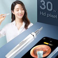 Load image into Gallery viewer, Wireless Smart Visual Ear Wax Otoscope Ear Cleaner Removal Tool Intelligent Luminous Camera Ear Endoscope Cleaner Kit
