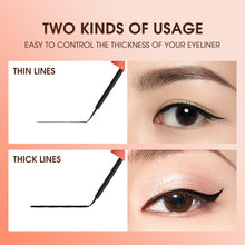 Load image into Gallery viewer, 4 Colors Cartoon Eye Liquid Eyeliner Women Thin Eyeliner Black White Waterproof Long Lasting Eyeliner Makeup Cosmetics
