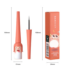 Load image into Gallery viewer, 4 Colors Cartoon Eye Liquid Eyeliner Women Thin Eyeliner Black White Waterproof Long Lasting Eyeliner Makeup Cosmetics
