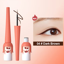Load image into Gallery viewer, 4 Colors Cartoon Eye Liquid Eyeliner Women Thin Eyeliner Black White Waterproof Long Lasting Eyeliner Makeup Cosmetics
