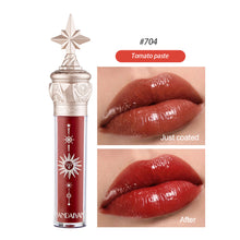 Load image into Gallery viewer, Long Lasting Water Light Film Lip Gloss Nude Liquid Lipstick Glossy Mirror Lip Tint Cosmetic Moisturizing Waterproof Lip Glaze
