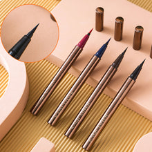 Load image into Gallery viewer, Colorful Eyeliner Pen Does Not Faint and Stain Eyeliner Waterproof Liquid Pen Durable Fast Drying Silkworm Laying Pen Eyeliner Pen
