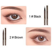 Load image into Gallery viewer, Colorful Eyeliner Pen Does Not Faint and Stain Eyeliner Waterproof Liquid Pen Durable Fast Drying Silkworm Laying Pen Eyeliner Pen
