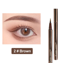 Load image into Gallery viewer, Colorful Eyeliner Pen Does Not Faint and Stain Eyeliner Waterproof Liquid Pen Durable Fast Drying Silkworm Laying Pen Eyeliner Pen
