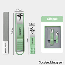 Load image into Gallery viewer, 2pcs/3pcs/4pcs Nail Clipper Set Men Women Portable Stainless Steel Special Nails Clippers Pedicure Tool Nail Art Tools
