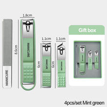Load image into Gallery viewer, 2pcs/3pcs/4pcs Nail Clipper Set Men Women Portable Stainless Steel Special Nails Clippers Pedicure Tool Nail Art Tools
