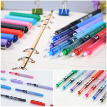 Load image into Gallery viewer, Multiple Colour Big Capacity Ink Fine Nib Gel Pen High Quality Student School Office Stationery Roller Ball Pen Ballpoint pens
